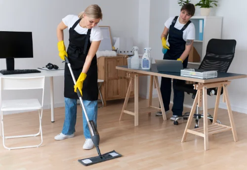 Nettoyage de bureau professionnel à Béhasque-Lapiste